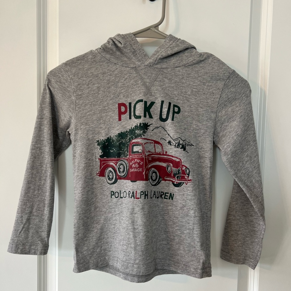 Ralph Lauren boys, long sleeve holiday shirt